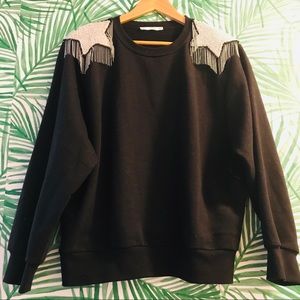 MANGO stars sweatshirt - NWT